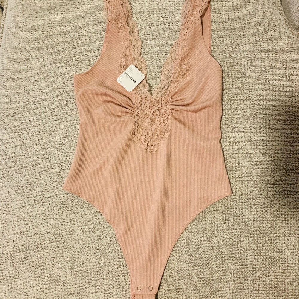 Free People Lace Bodysuit